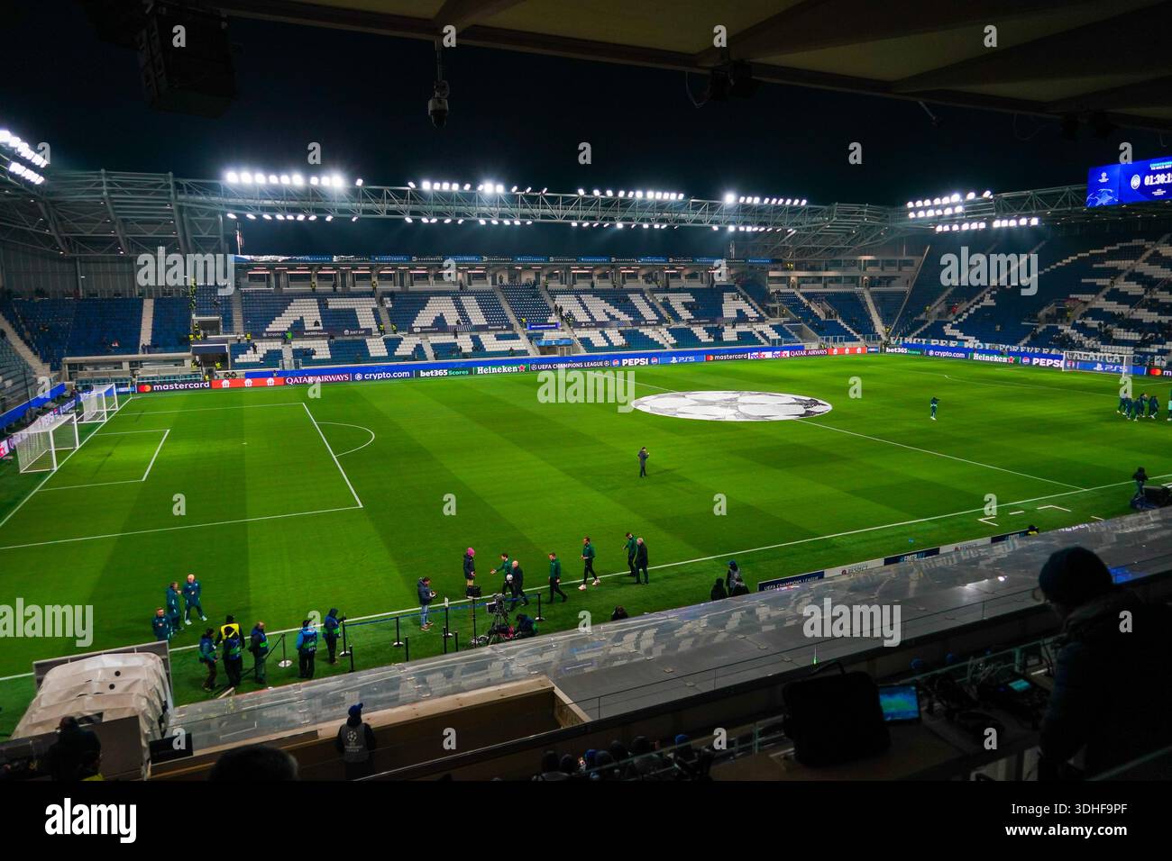 New Balance Stadium during the UEFA Champions League, League phase, MD7  football match between Atalanta BC and Athletic Club on 21 January 2026 at  Gewiss Stadium in Bergamo, Italy Stock Photo - Alamy