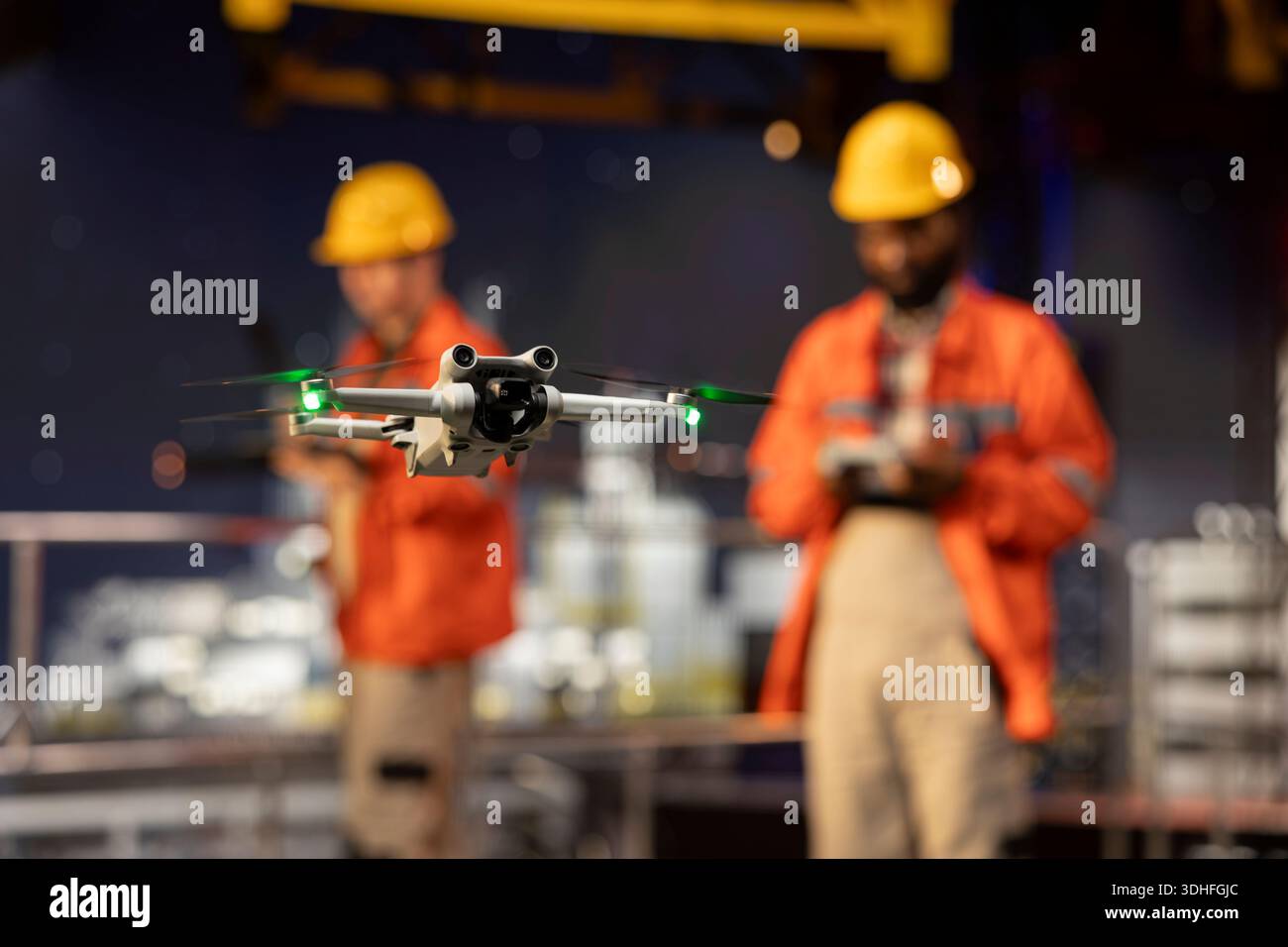Engineer operator using uav hi-res stock photography and images - Alamy
