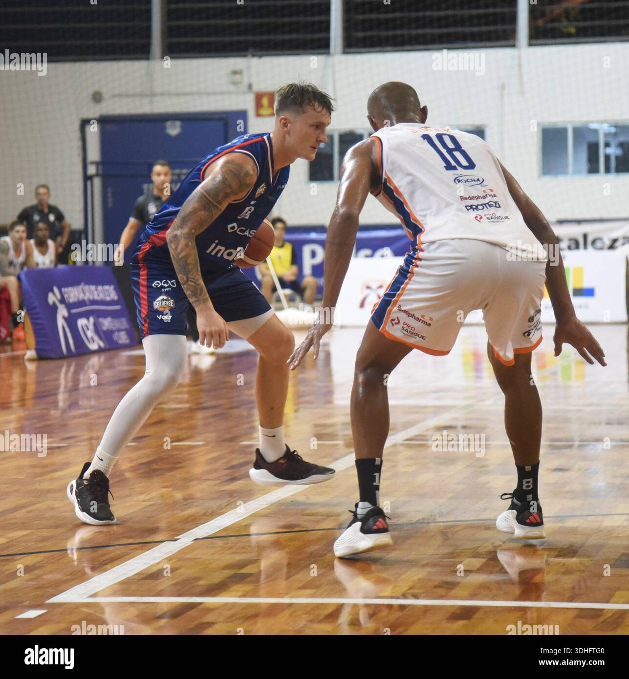 Fortaleza, Brazil. 20th Jan, 2026. Action during the Novo Basquete ...