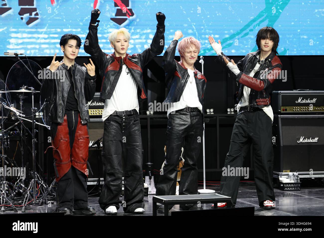 22nd Jan, 2026. S. Korean boy group AxMxP South Korean boy group AxMxP ...