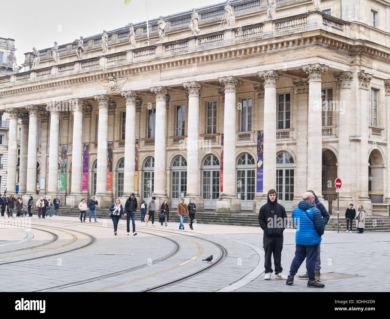 Opera House, Bordeaux, France Stock Photo