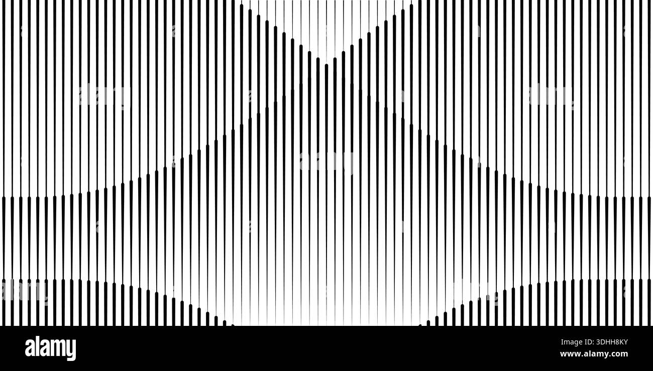 Abstract geometric background with crossed wavy lines. Intersecting flowing gradient transitions Stock Vector