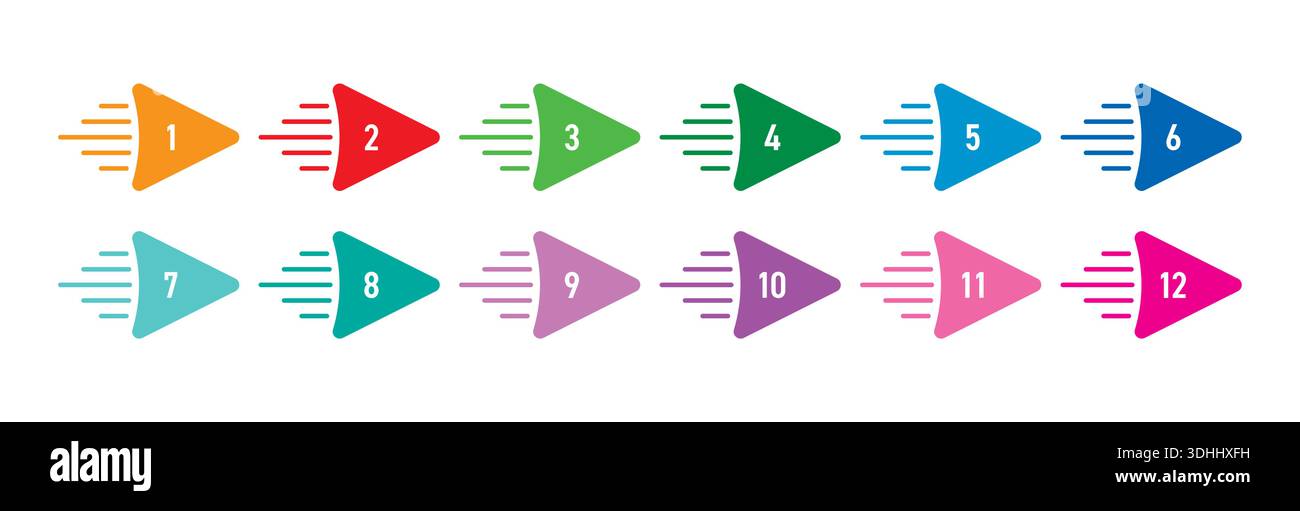 Number set,colorful numbers,numbers symbols number digit vector icon ...