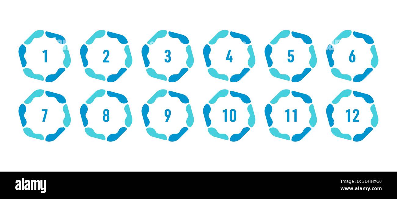 Number set,colorful numbers,numbers symbols number digit vector icon ...