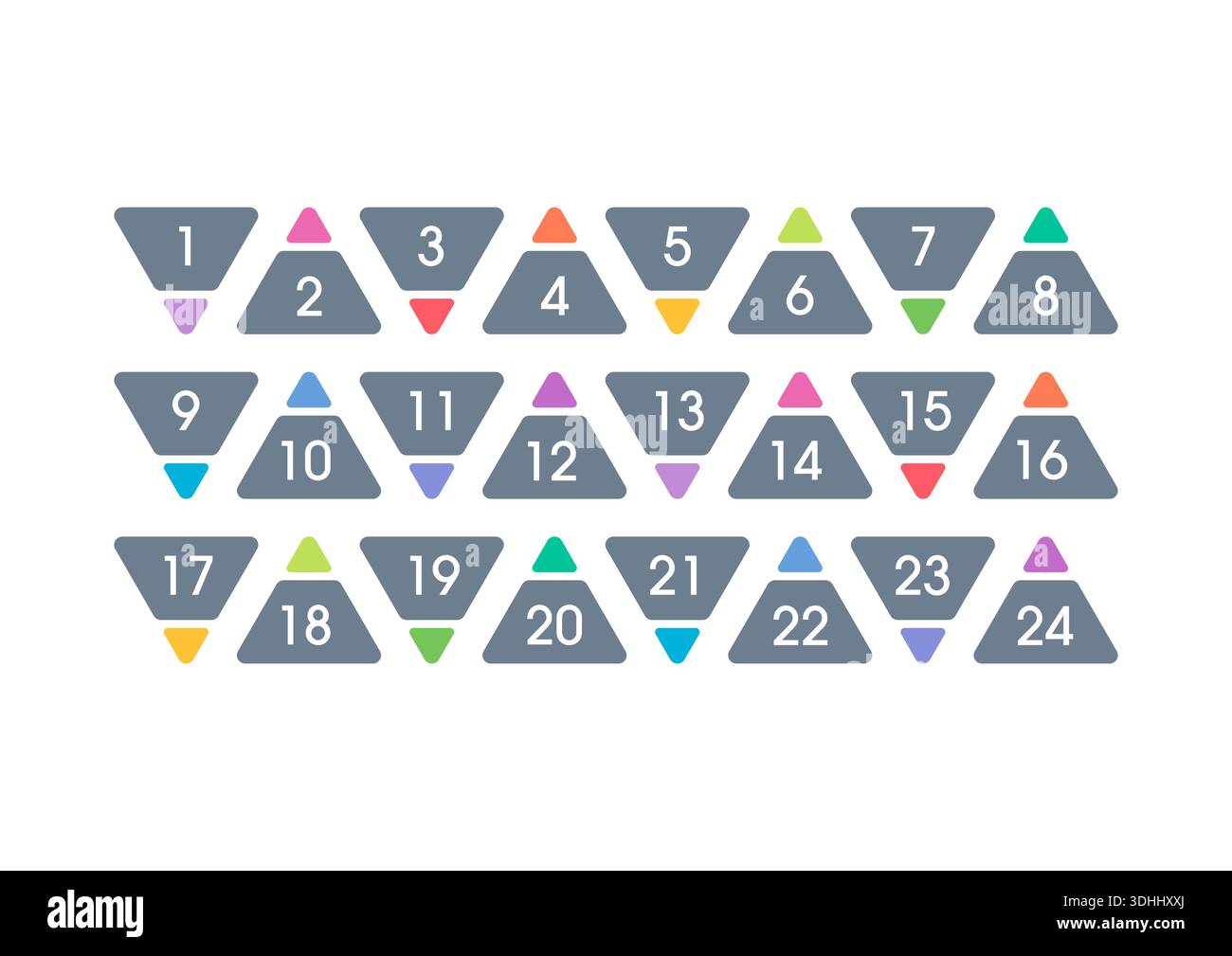 Number set,colorful numbers,numbers symbols number digit vector icon ...