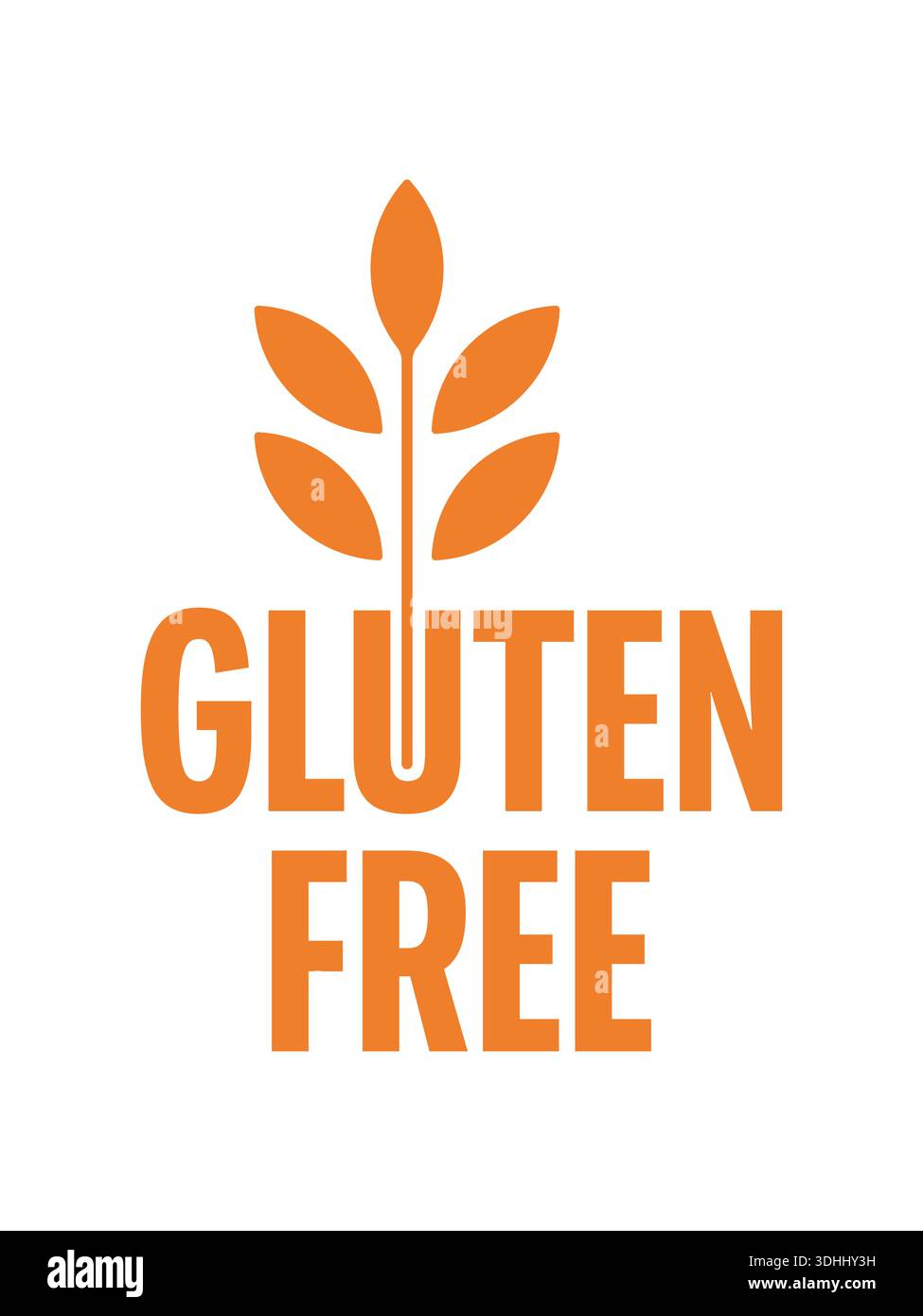 gluten-free-logo-symbol-vector Stock Vector