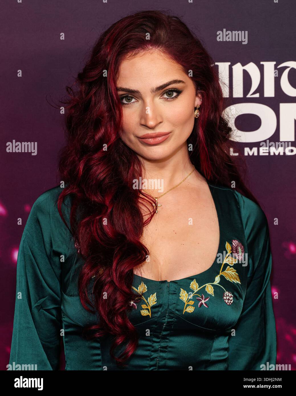 BEVERLY GROVE, LOS ANGELES, CALIFORNIA, USA - JANUARY 20: Carrington Durham  arrives at the Los Angeles World Premiere Of CJ 4DPLEX's 'Infinite Icon: A  Visual Memoir' held at AMC The Grove 14