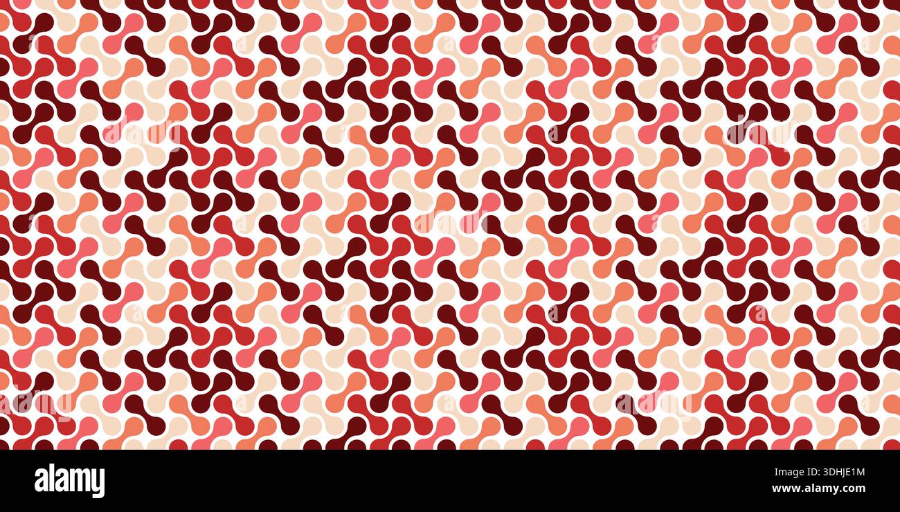 Seamless crisscross geometric repeating pattern Stock Vector