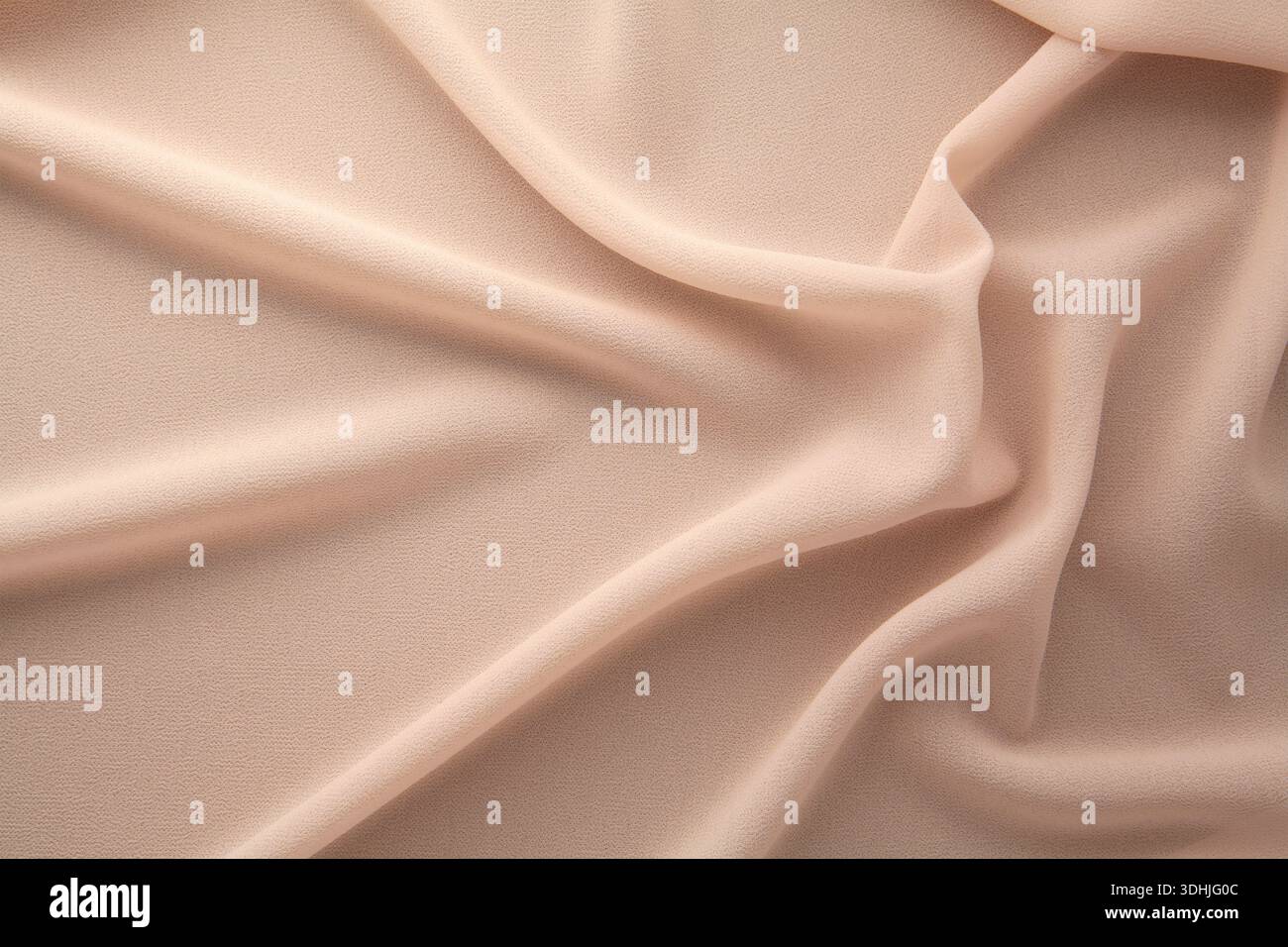 Pink sheer fabric Stock Photo