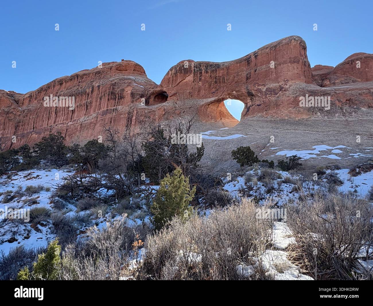 Arches National Park, Moab Utah 2026 - Smartphone Captured Stock Image