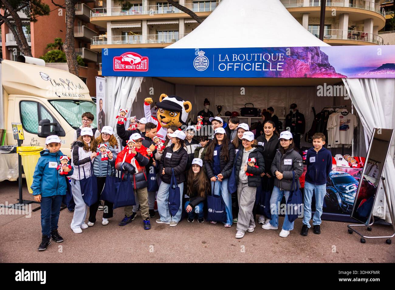 FIA Event With Children During The 2026 Rallye Automobile Monte Carlo FIA Event With Children During The 2026 Rallye Automobile Monte Carlo