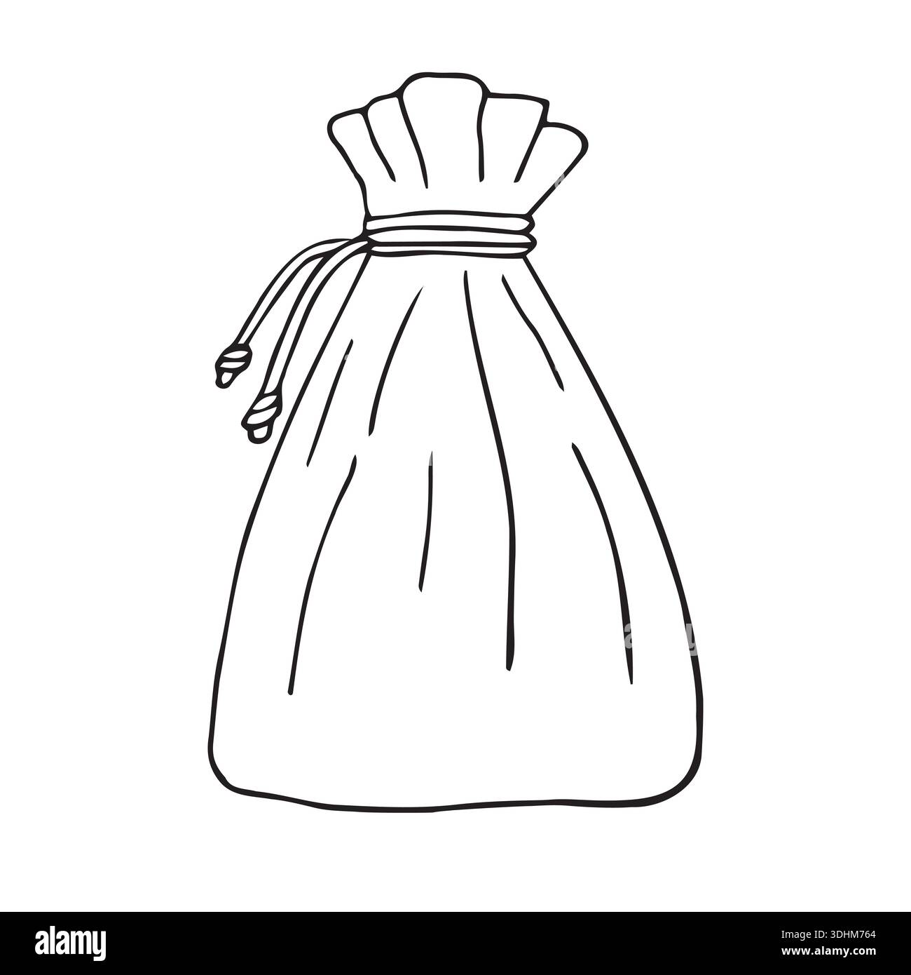 Vector hand drawn sketch doodle pouch Stock Vector Image & Art - Alamy