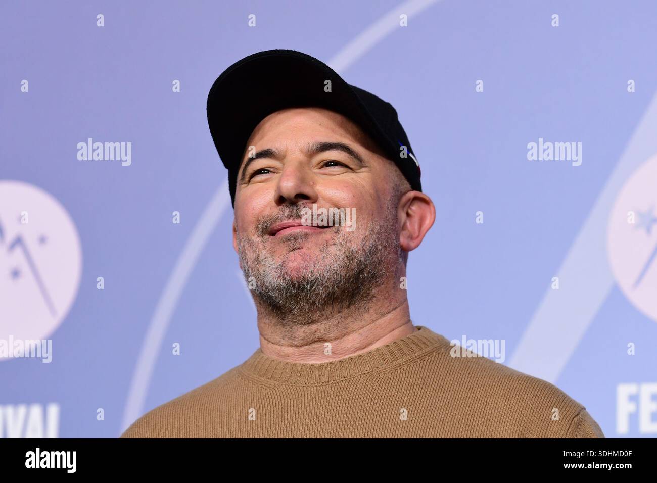 Mohamed Hamidi participates in the photoshoot for the film ''Tombe du ...
