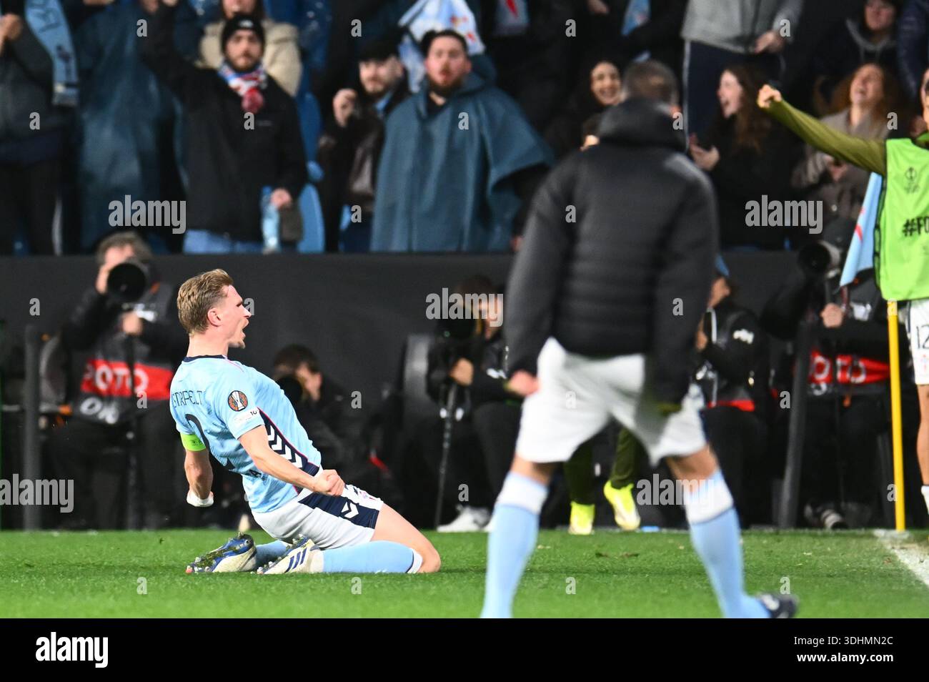 Carl Starfelt of Celta Vigo during the UEFA Europa League match between ...