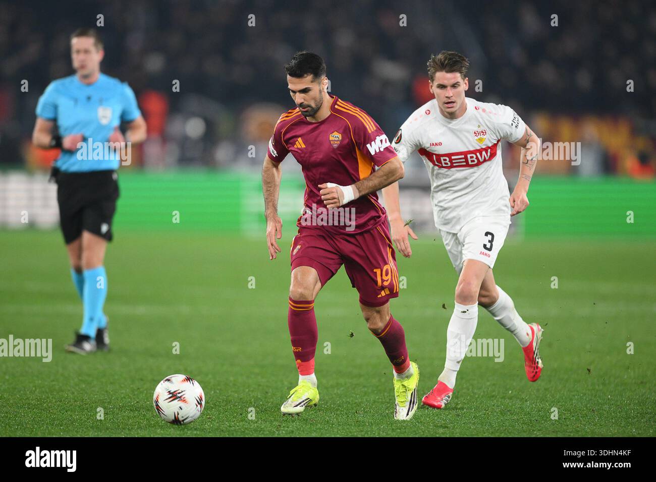 22th Jan 2026, Olimpico Stadium, Rome, Italy; Uefa Europa League ...
