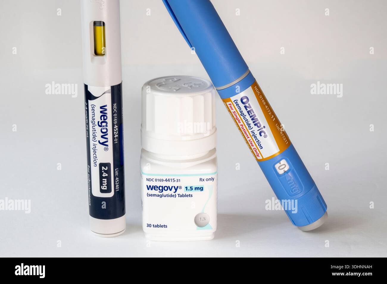 Photo Illustration of the new Wegovy semaglutide tablets with injectable prescription weight loss medicines, Ozempic, and Wegovy. It's a prescription m Stock Photo - Alamy Photo Illustration of the new Wegovy semaglutide tablets with injectable prescription weight loss medicines, Ozempic, and Wegovy. It's a prescription m Stock Photo - Alamy