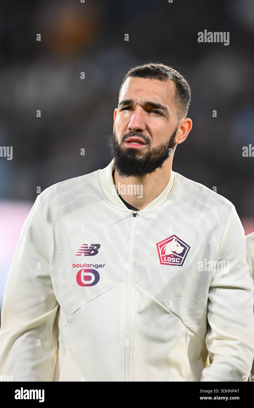 Nabil Bentaleb of Lille during the UEFA Europa League match between ...