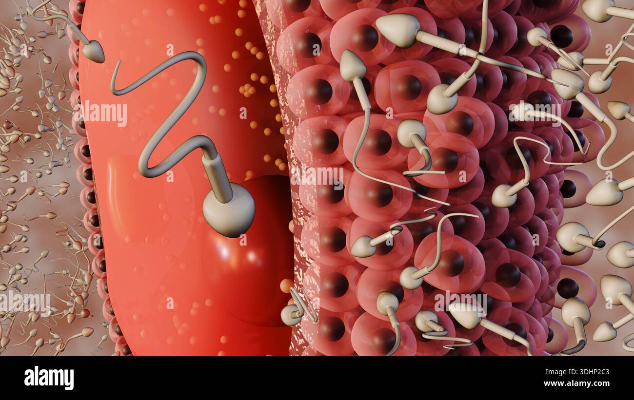 Sperm penetrate the egg hi-res stock photography and images - Alamy