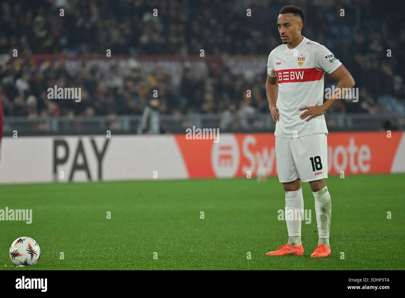 roma-lazio-22nd-jan-2026-jamie-leweling-of-vfb-stuttgart-during-the