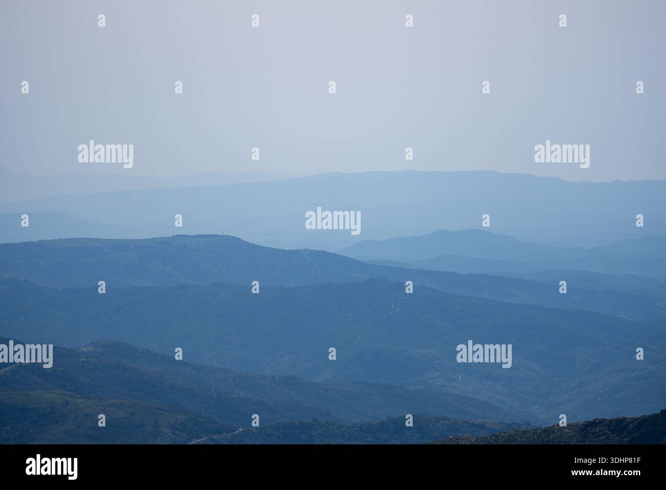 Valleys recede hi-res stock photography and images - Alamy