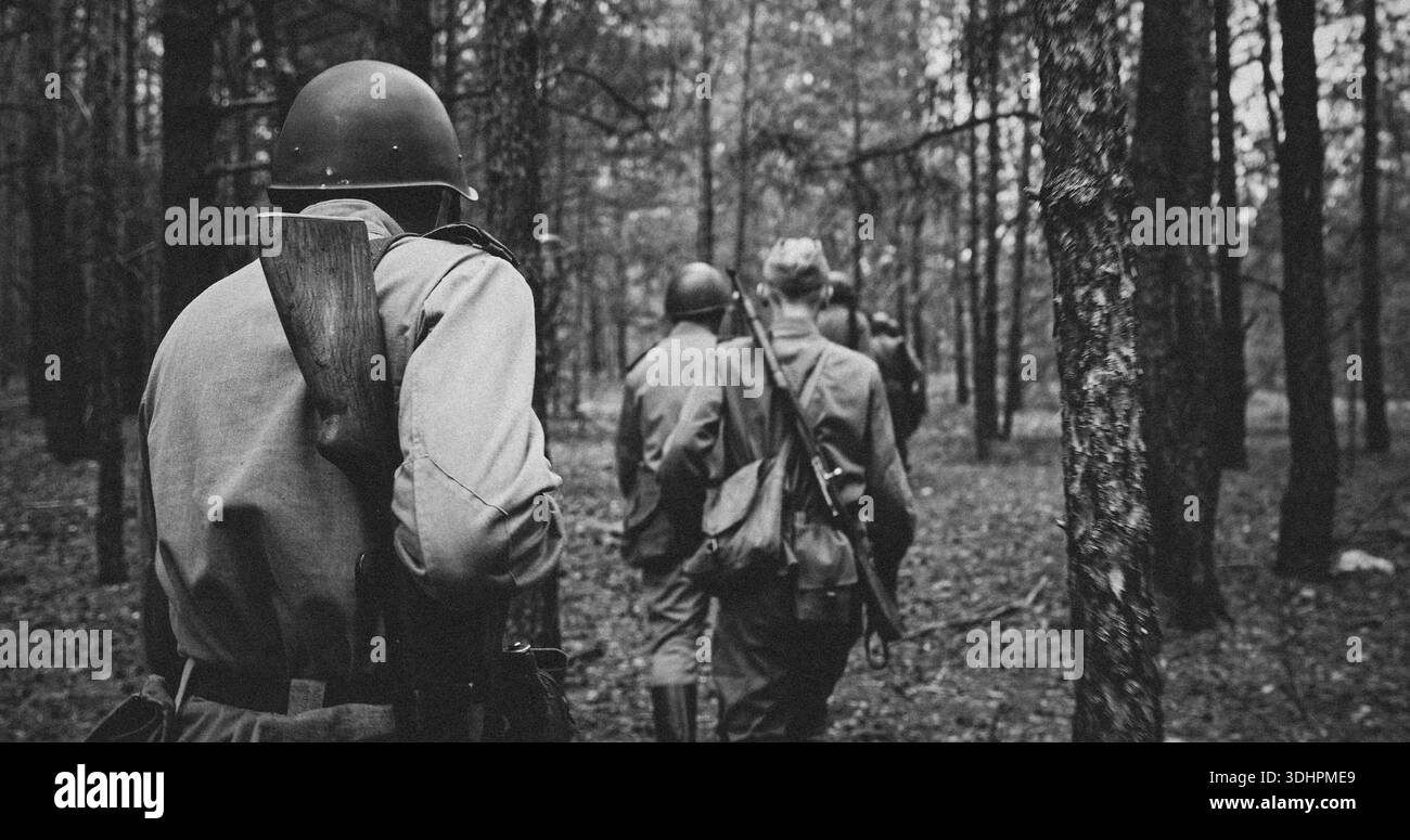 Soviet ww2 weapon infantry Black and White Stock Photos & Images - Alamy