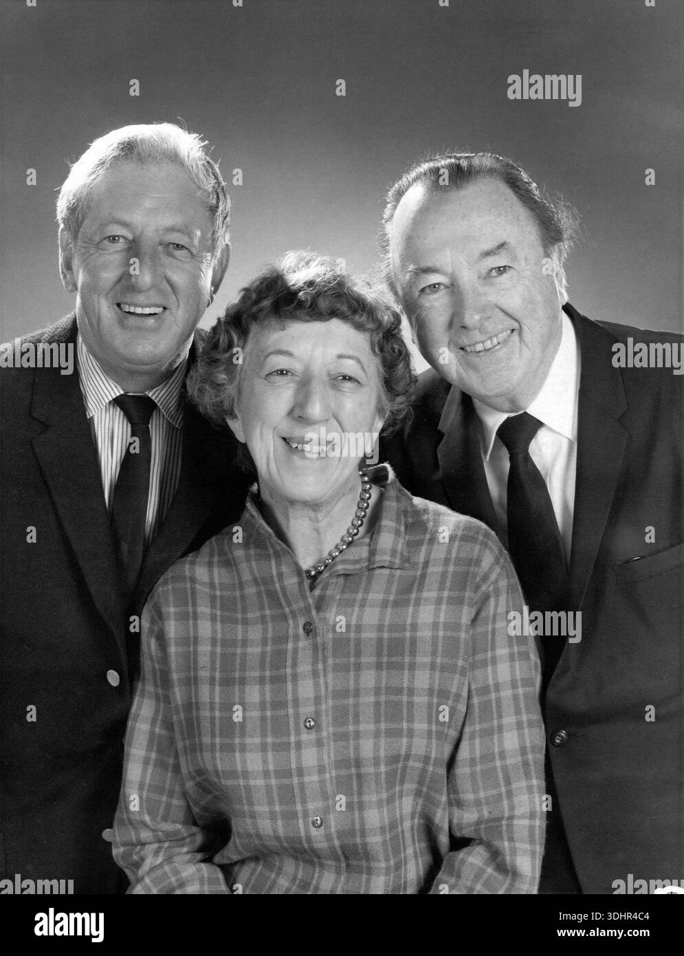 This 1970 publicity photo captures American entertainers Ray Bolger ...