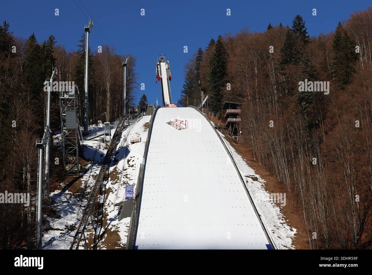 Cantilever here with the takeoff ramp hi-res stock photography and ...