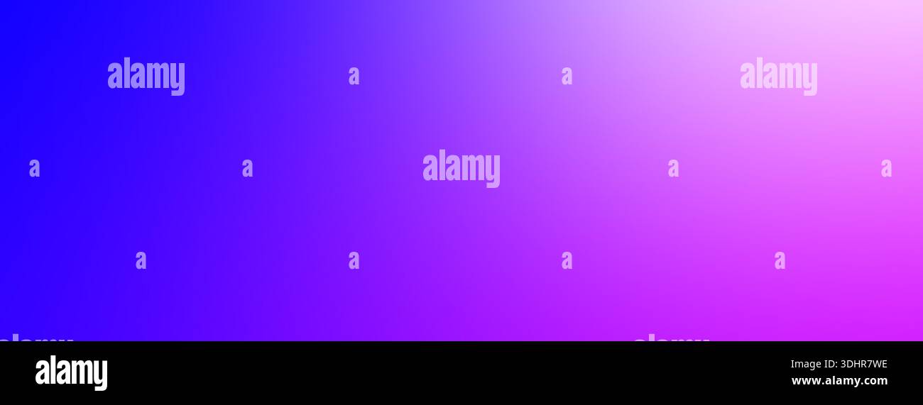 Abstract background gradient blue violet pink shades. Gradient and copy space. Wind banner Stock Photo