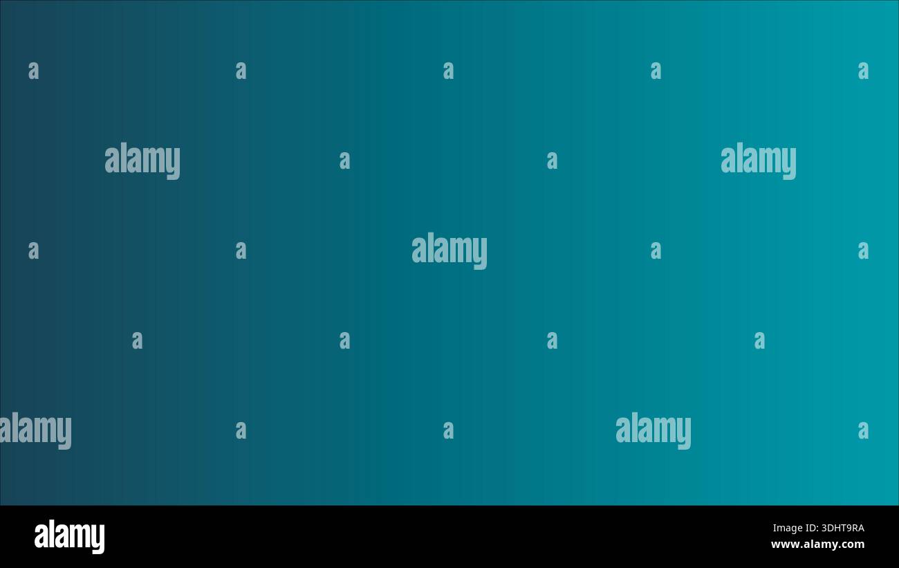 Smooth Teal Blue Green Gradient Background Stock Vector