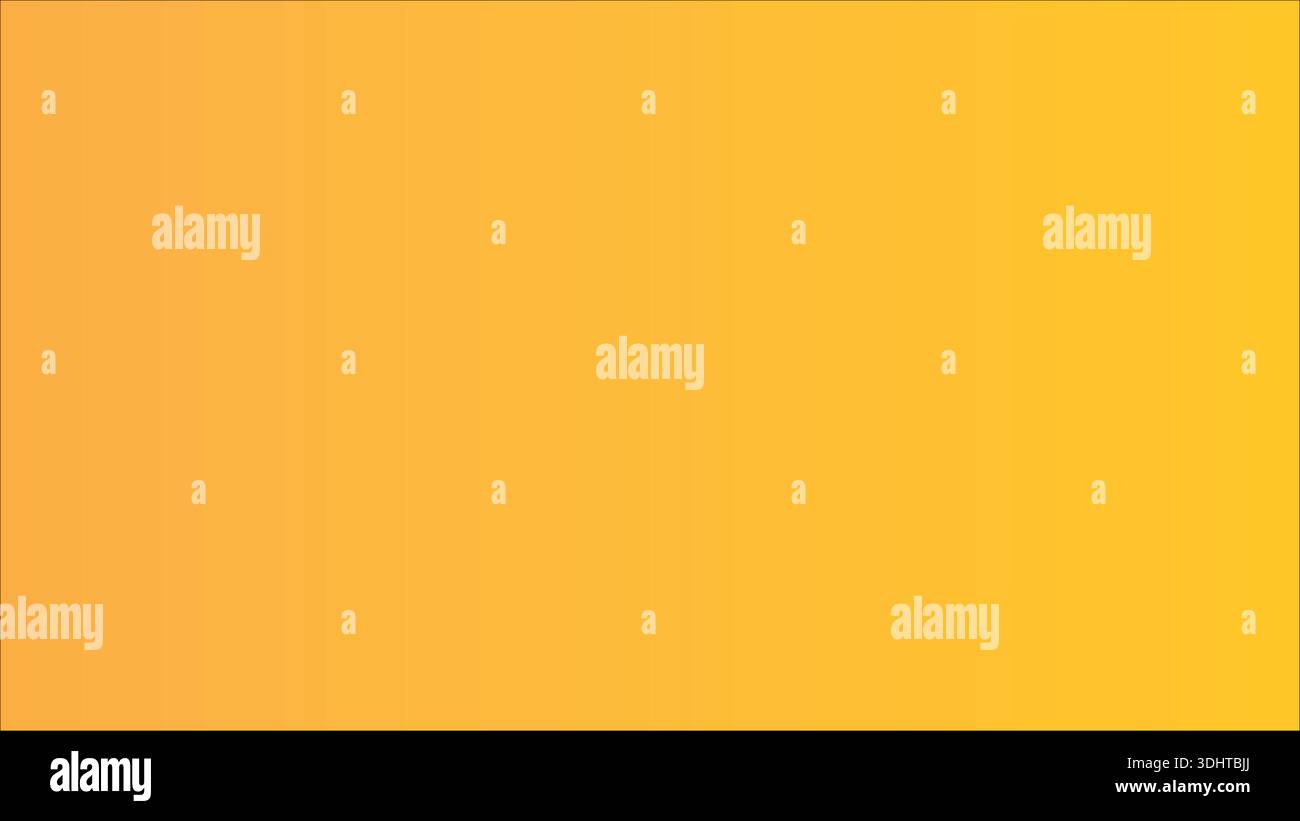 Smooth Yellow Orange Gradient Background Stock Vector