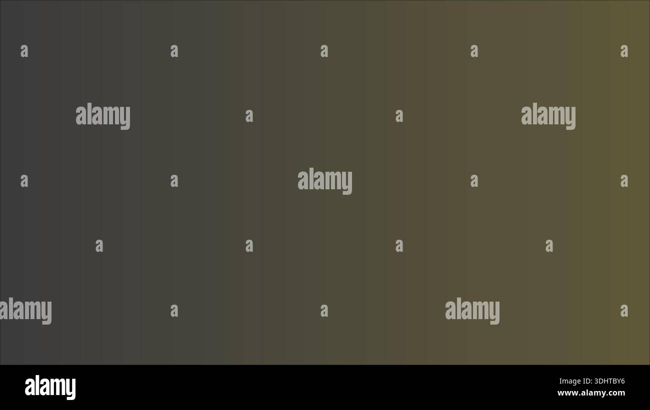 Smooth Horizontal Gradient: Dark Gray to Muted Olive Green Stock Vector
