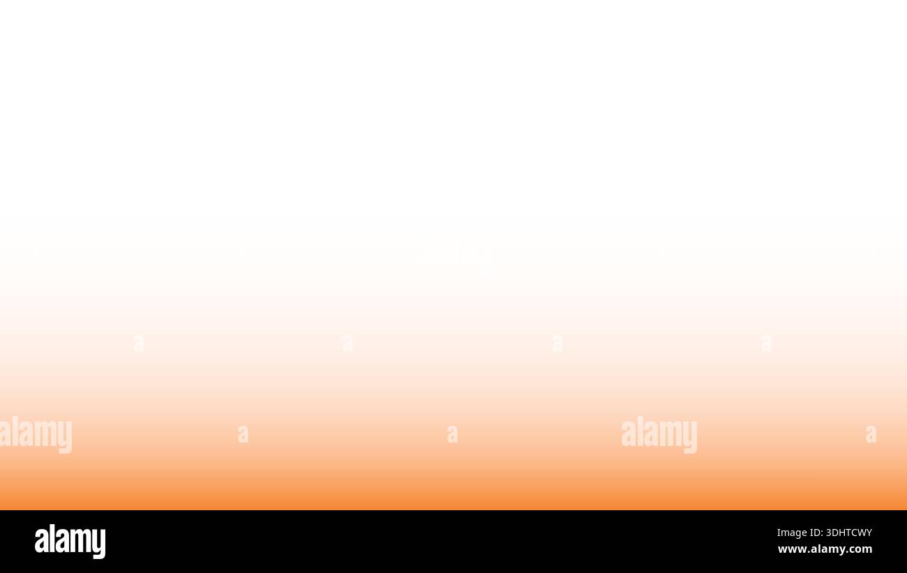 Black white orange gradient blend Abstract smooth color transition Modern background pattern Stock Vector