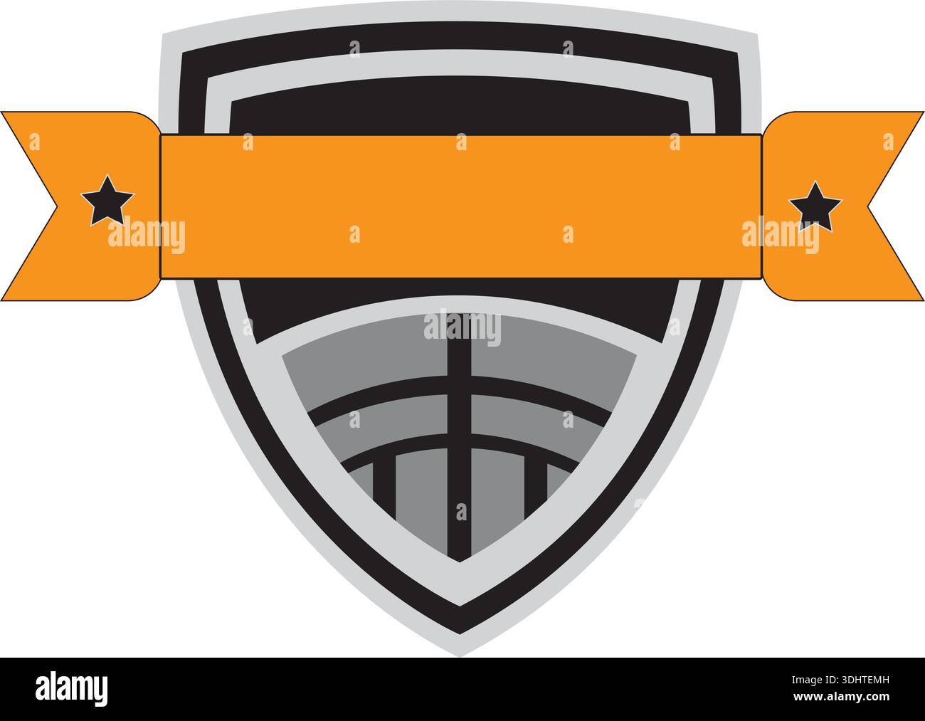 Shield icon set. Simple shield logo. Vector illustration Stock Vector