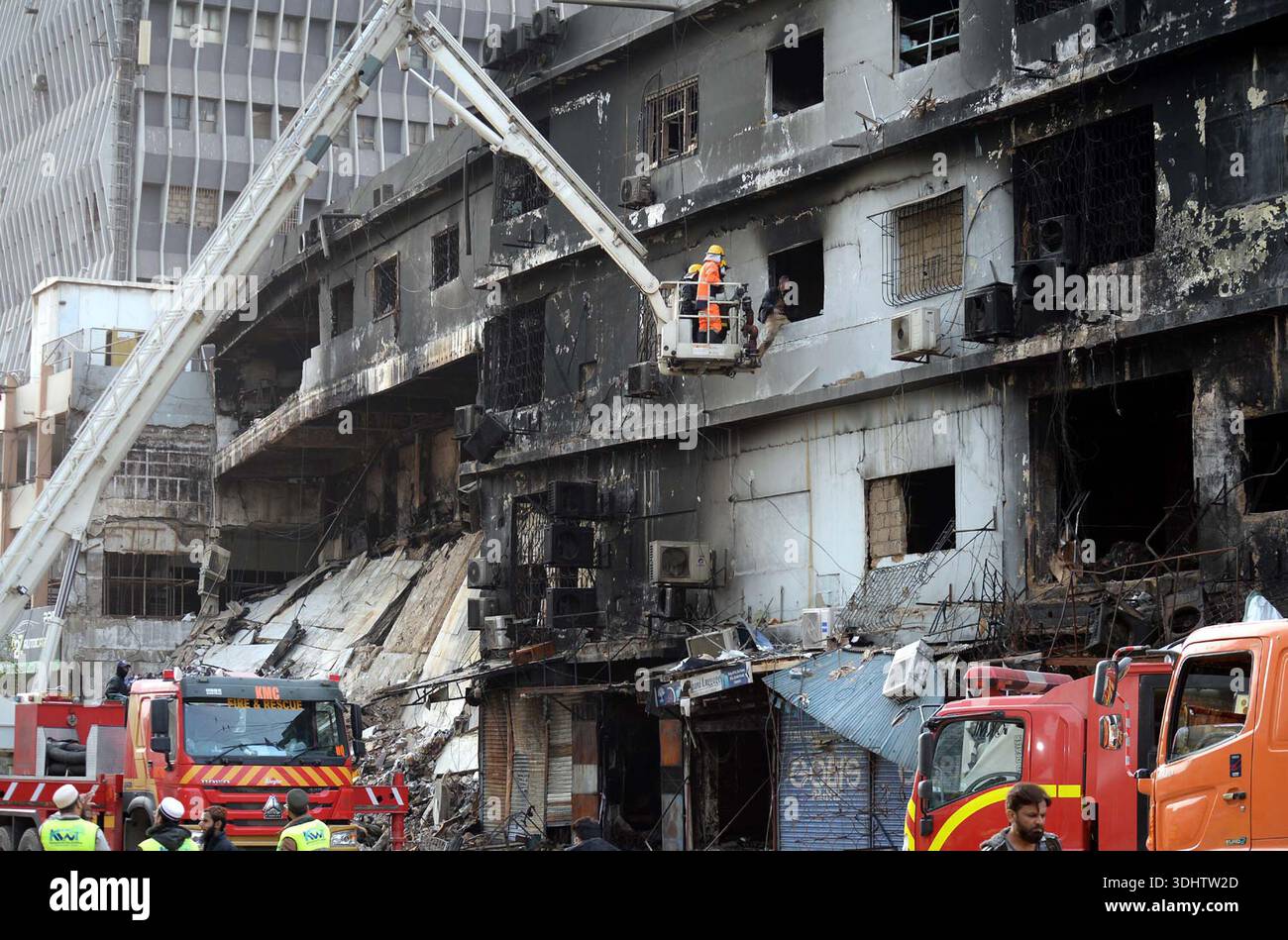 Rescue operation is underway after fire broken out incident at Gul ...