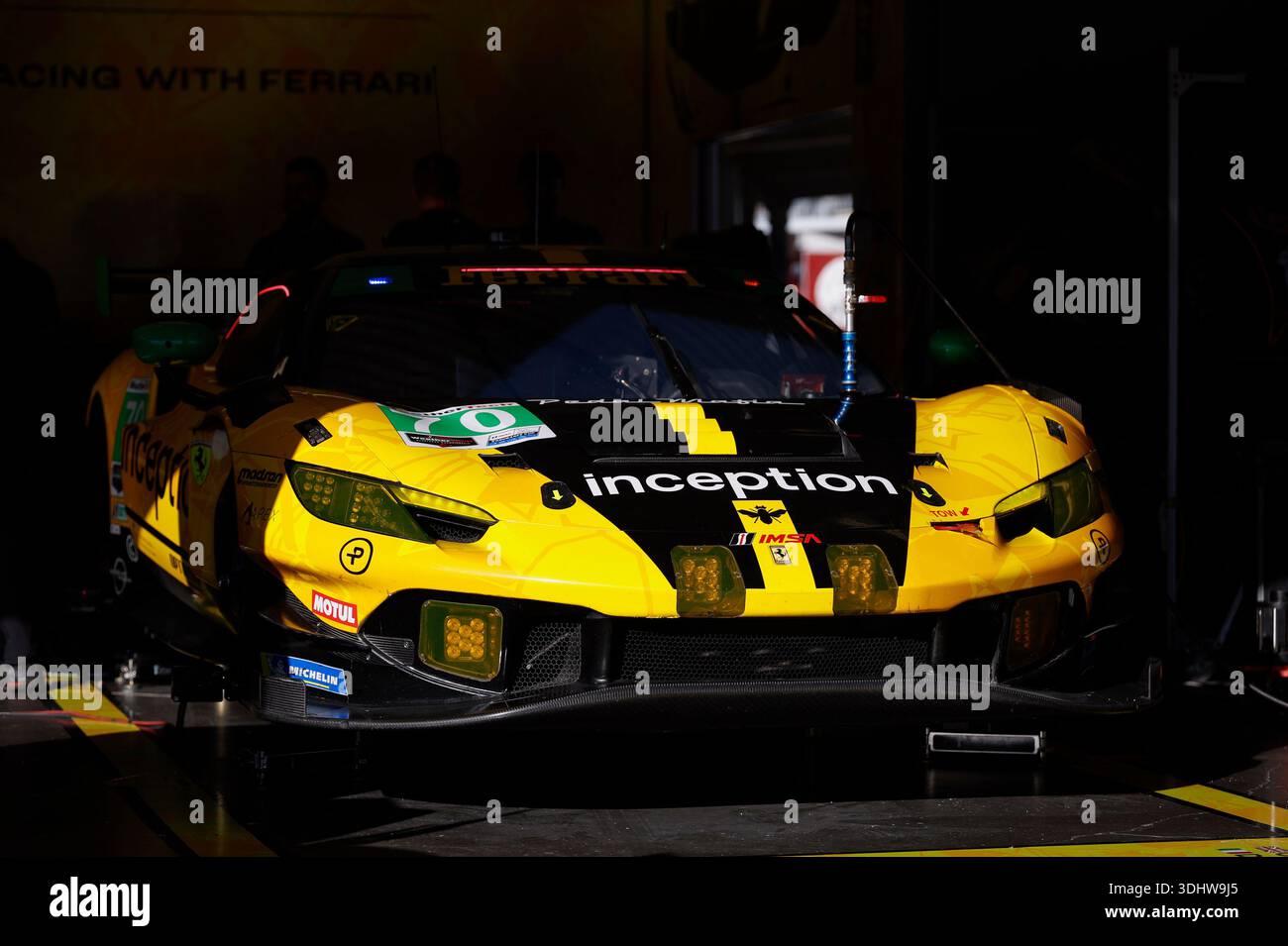 DAYTONA BEACH, FL - JANUARY 23: #70: Inception Racing, Ferrari 296 GT3 ...