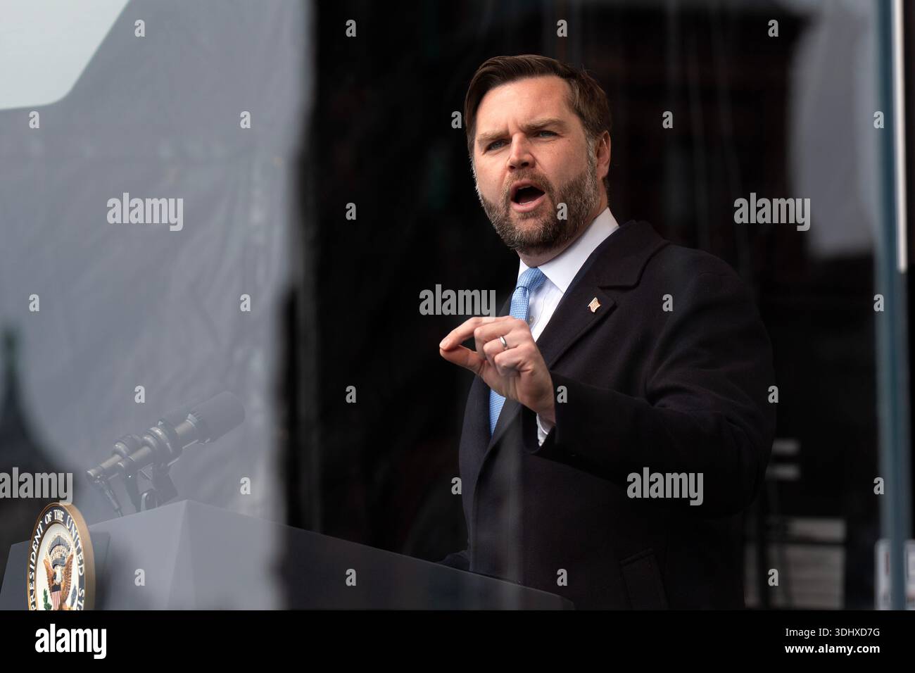 Vice President JD Vance speaks at a rally ahead of the March for Life ...