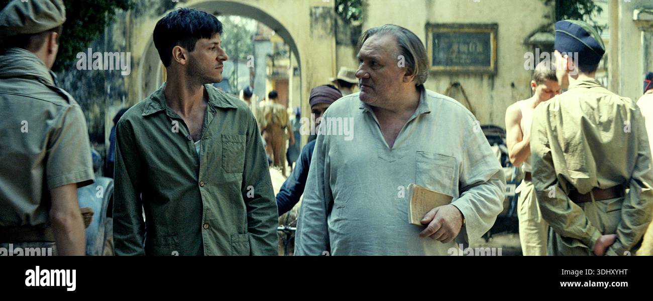 Gerard Depardieu and Gaspard Ulliel iTo the Ends of the World (2018)  Les confins du monde (2018)  *Filmstill - Editorial Use Only* CAP/RFS Image supp Stock Photo