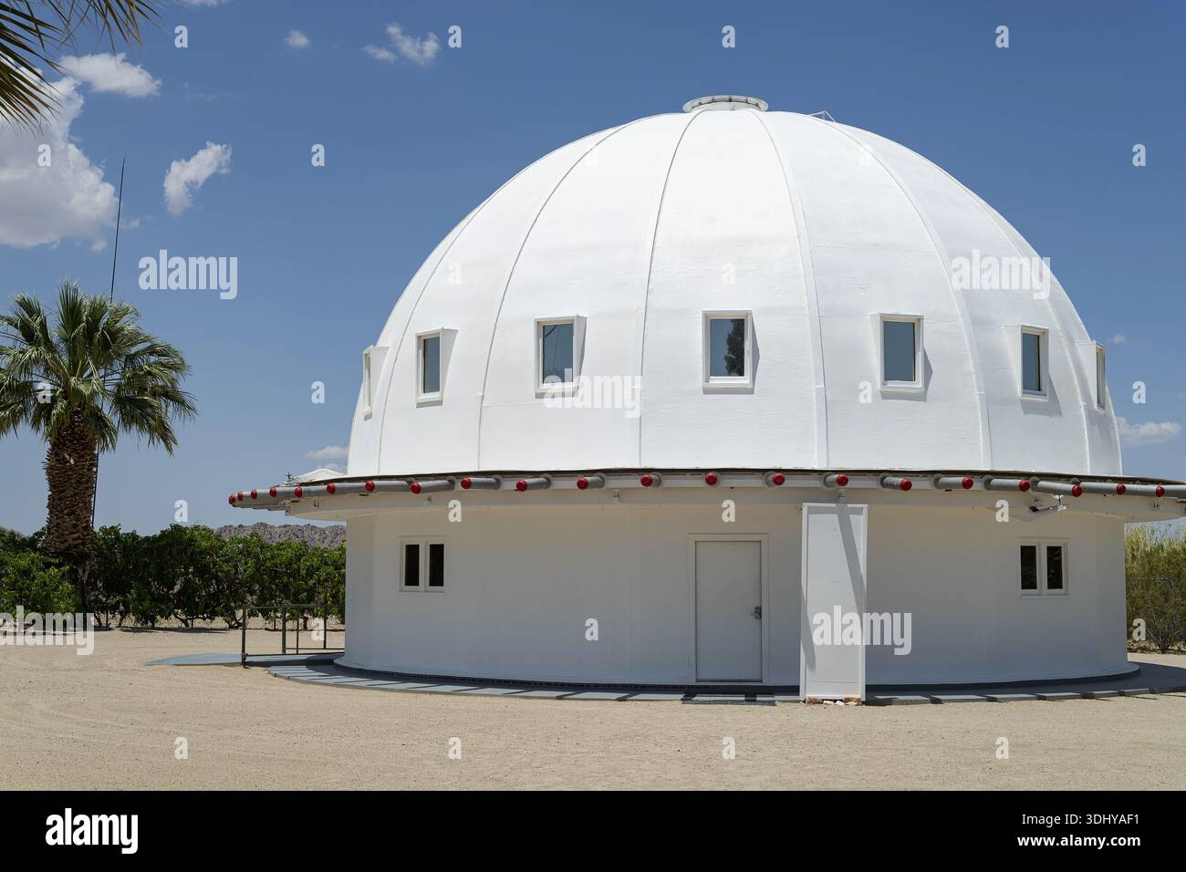 The Integratron in Landers, California in the Yucca Valley Stock Photo ...