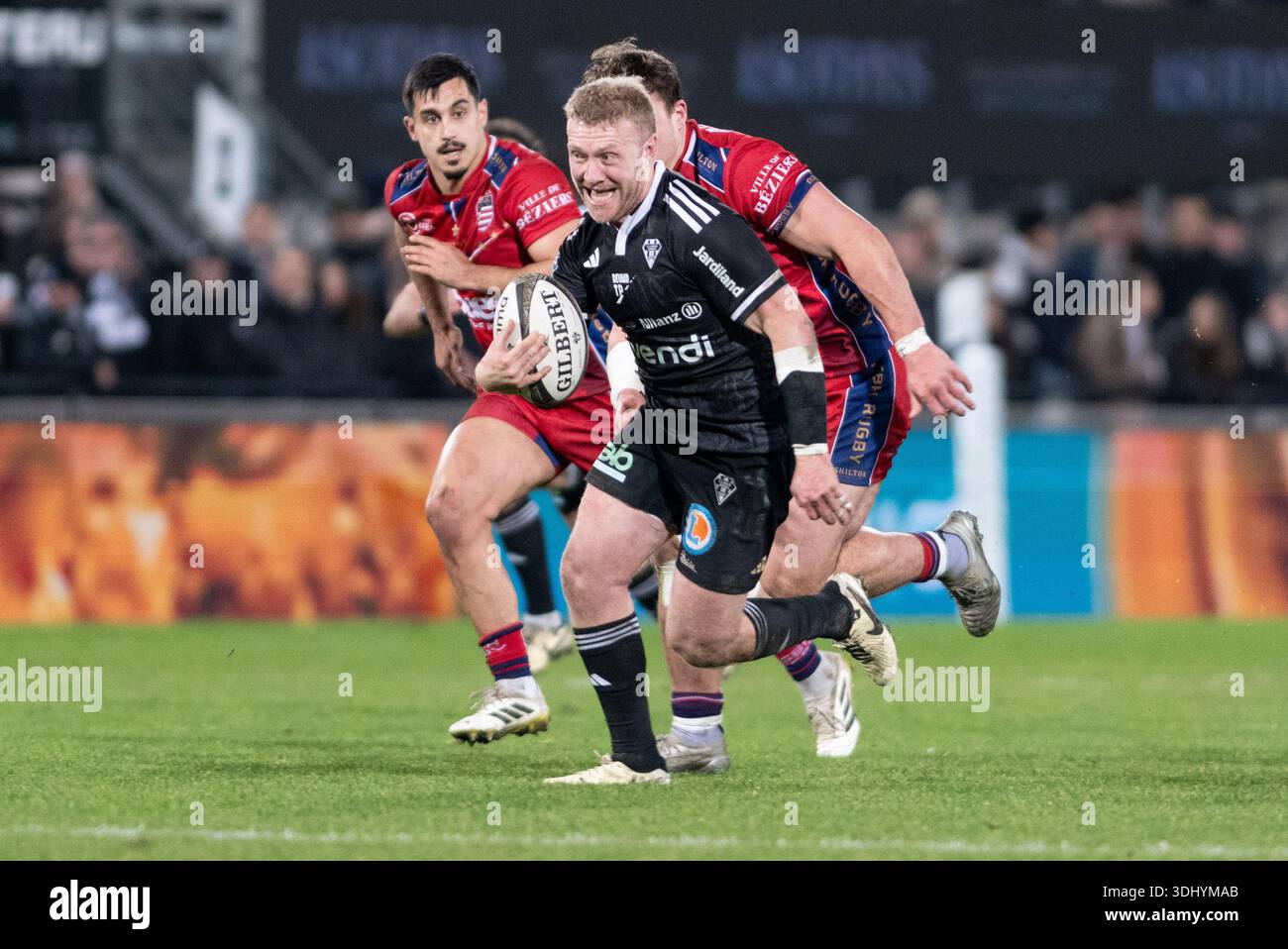 Stuart Olding of Brive during the Pro D2 match between Brive and ...