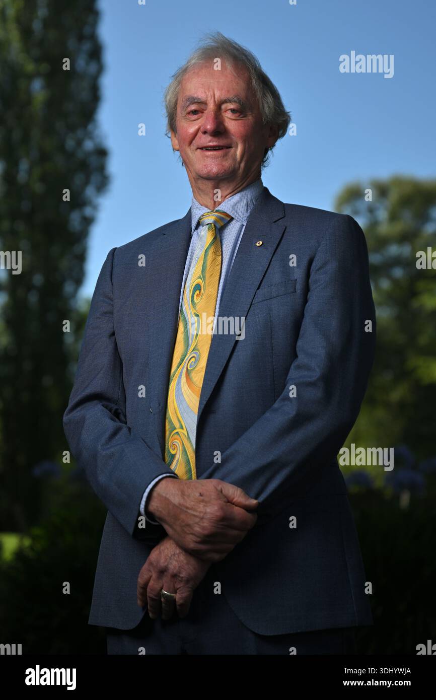 Victoria’s Senior Australian of the Year Bryan Lipmann poses for a ...
