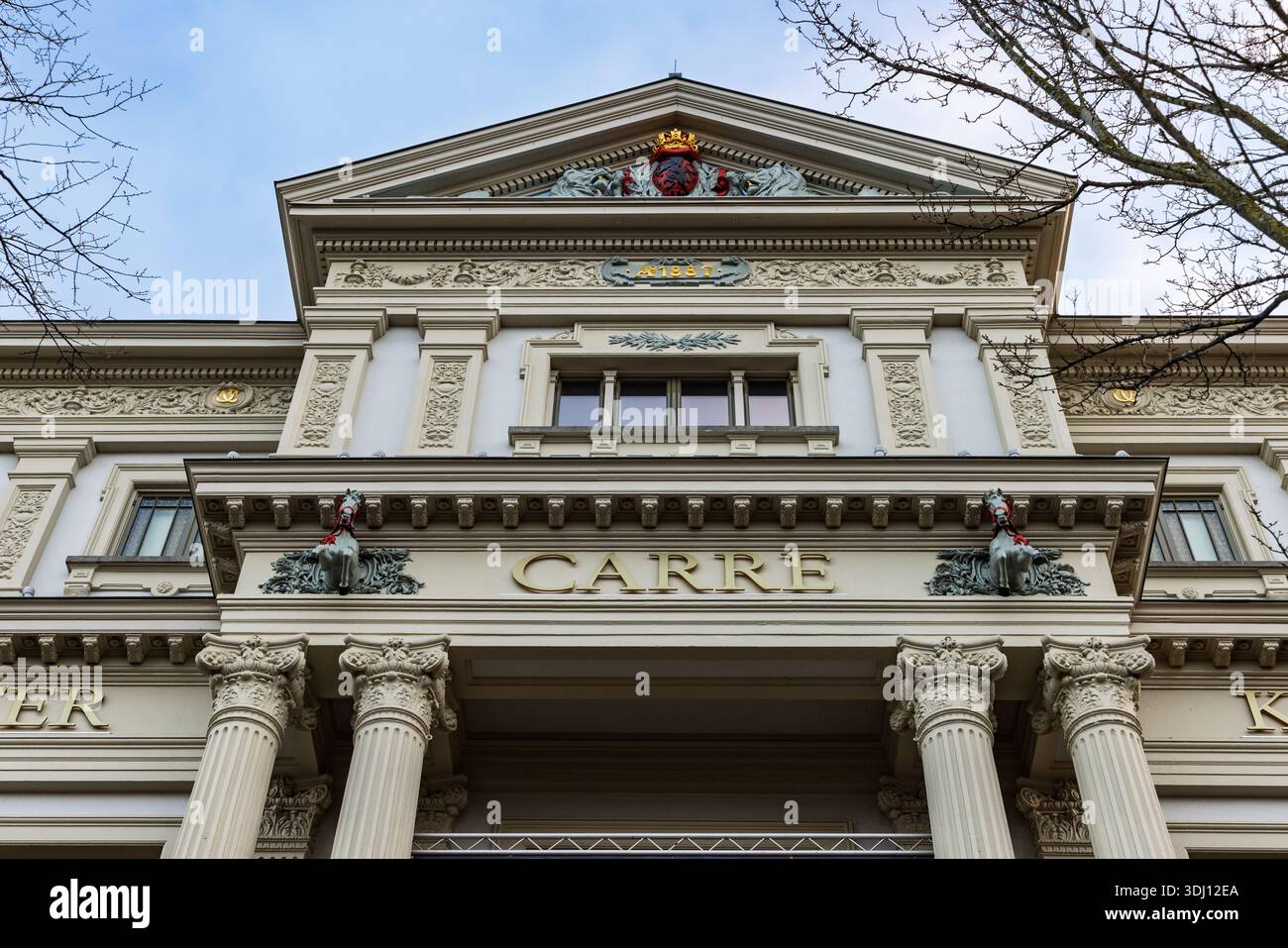 Detailed view of the facade lettering hi-res stock photography and ...
