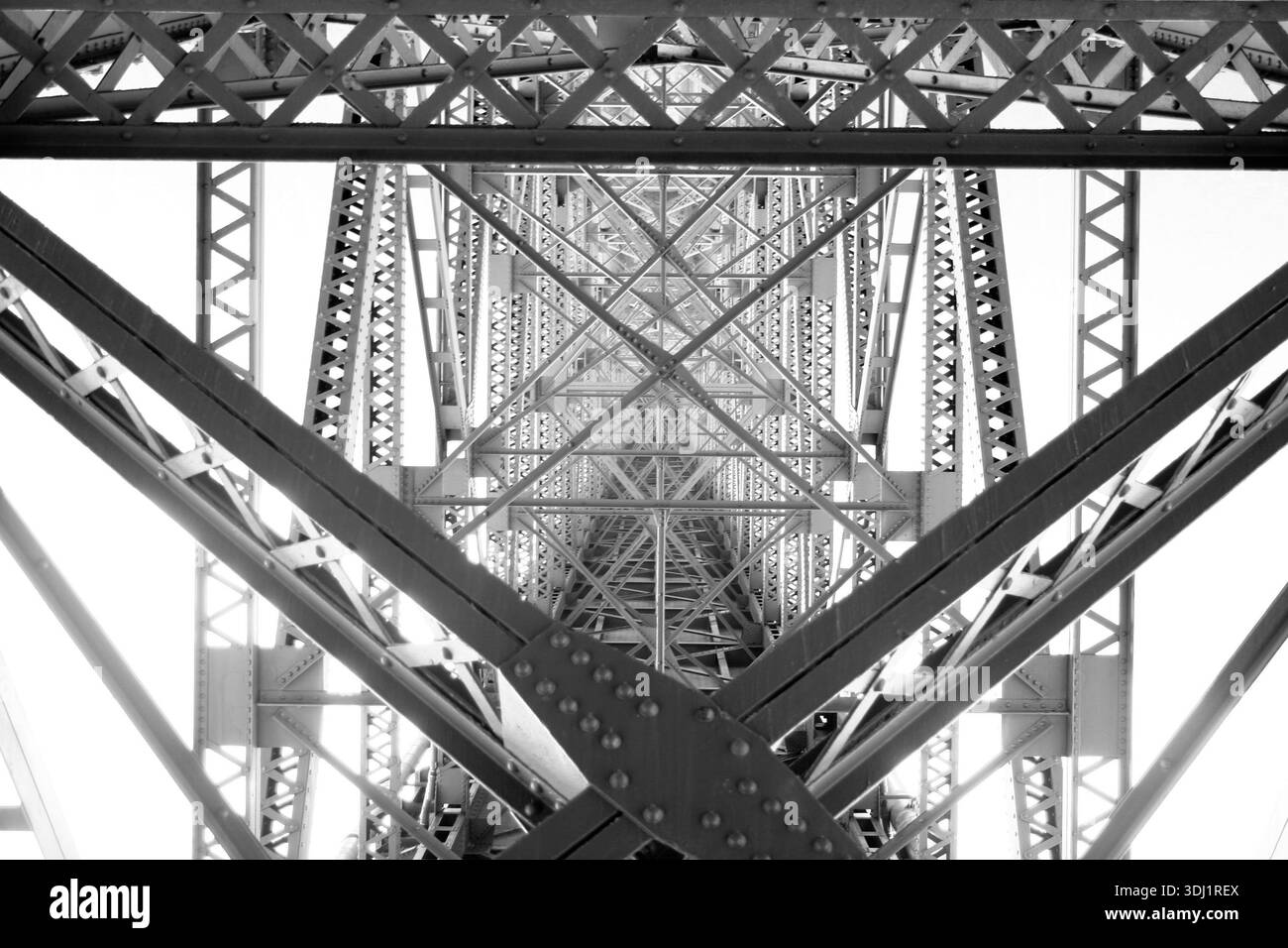 support structure under a bridge Stock Photo - Alamy