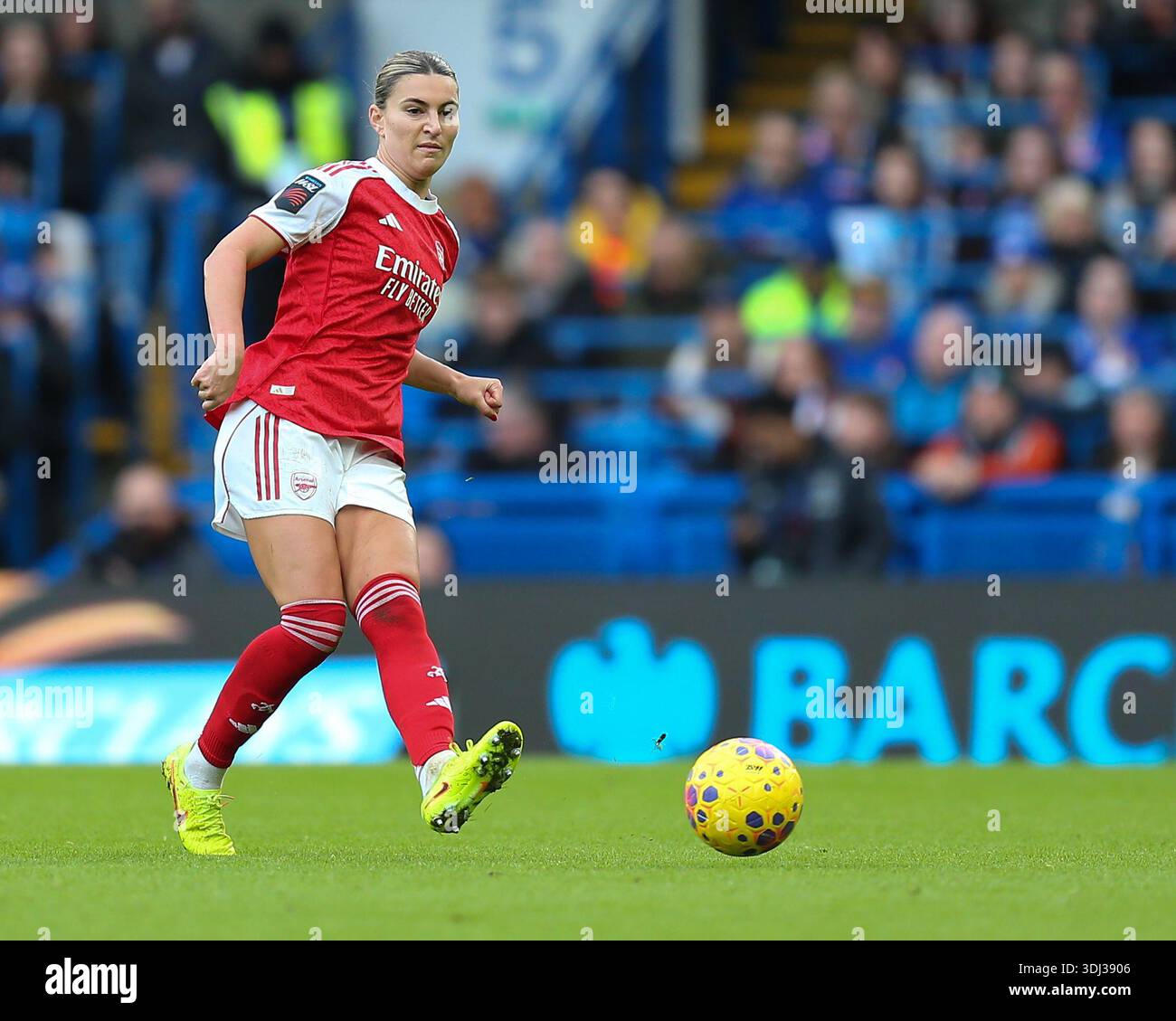 London, England, January 24 2026: Steph Catley (7 Arsenal) during the ...