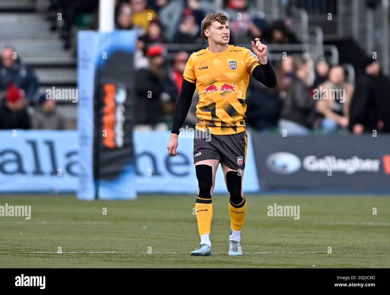 Barnet. United Kingdom. 24 January 2026. Gallagher Prem Rugby. Saracens ...