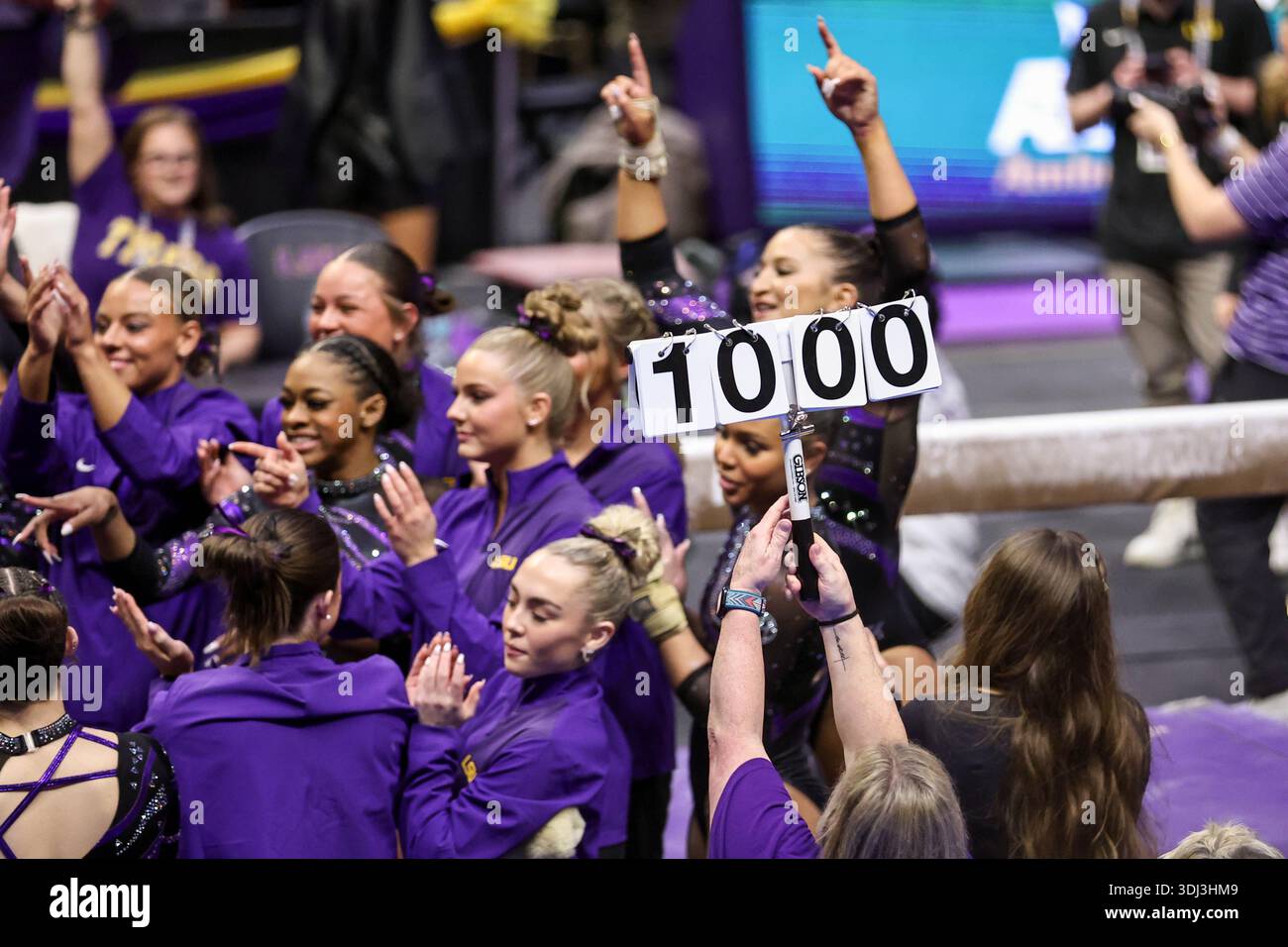 Lsu Jazz Routine January 23, 2026: LSU's Kailin Chio performs her balance beam routine ...