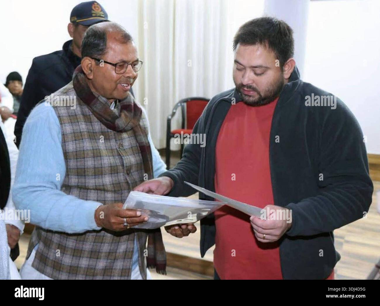 PATNA, INDIA - JANUARY 23: RJD Education wing state president Kumar Rai ...