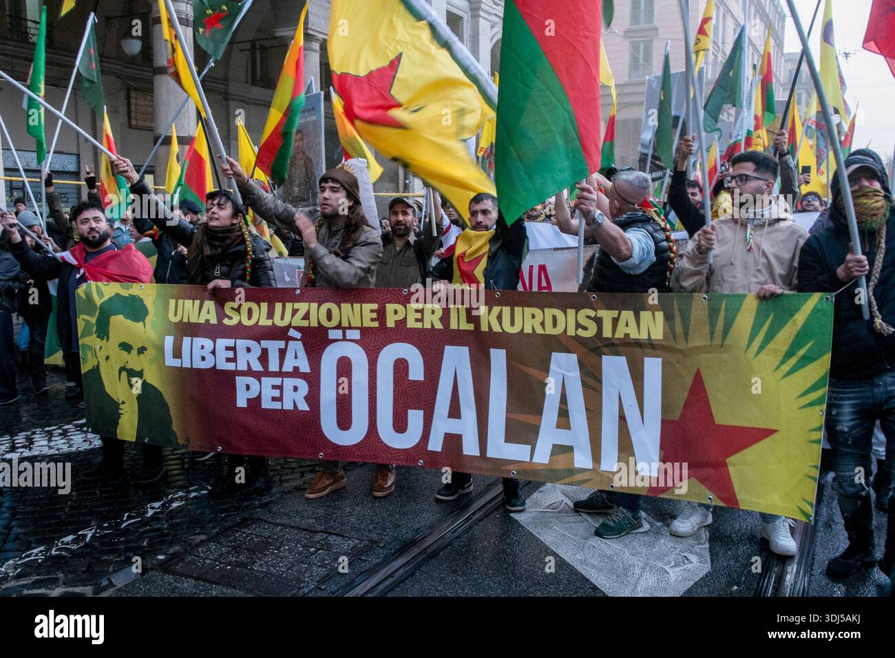 January 24, 2026, Rome: Demonstration in defense of Rojava, the ...