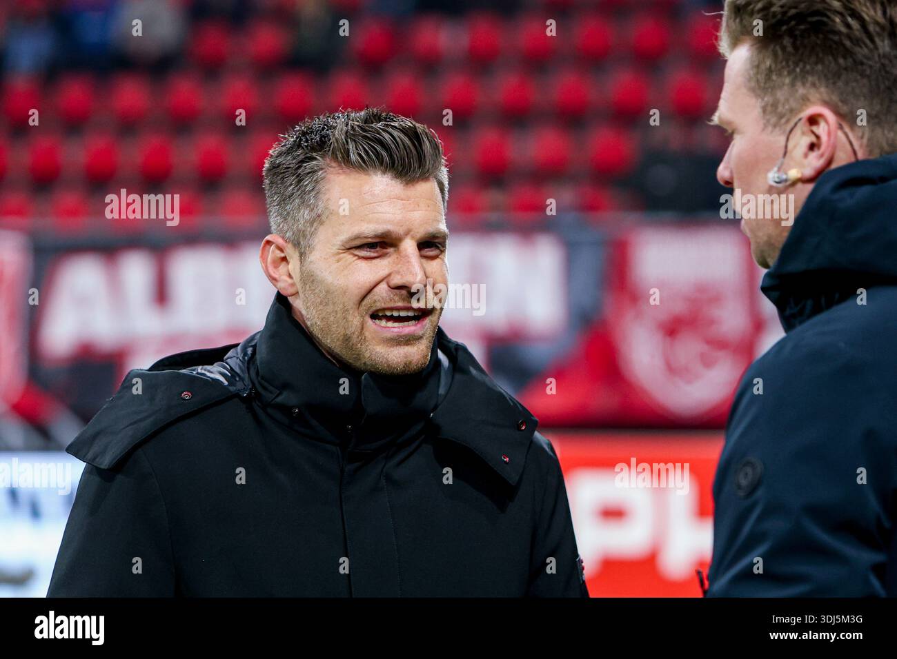 head coach Ruben den Uil of Excelsior Rotterdam looks on during the ...