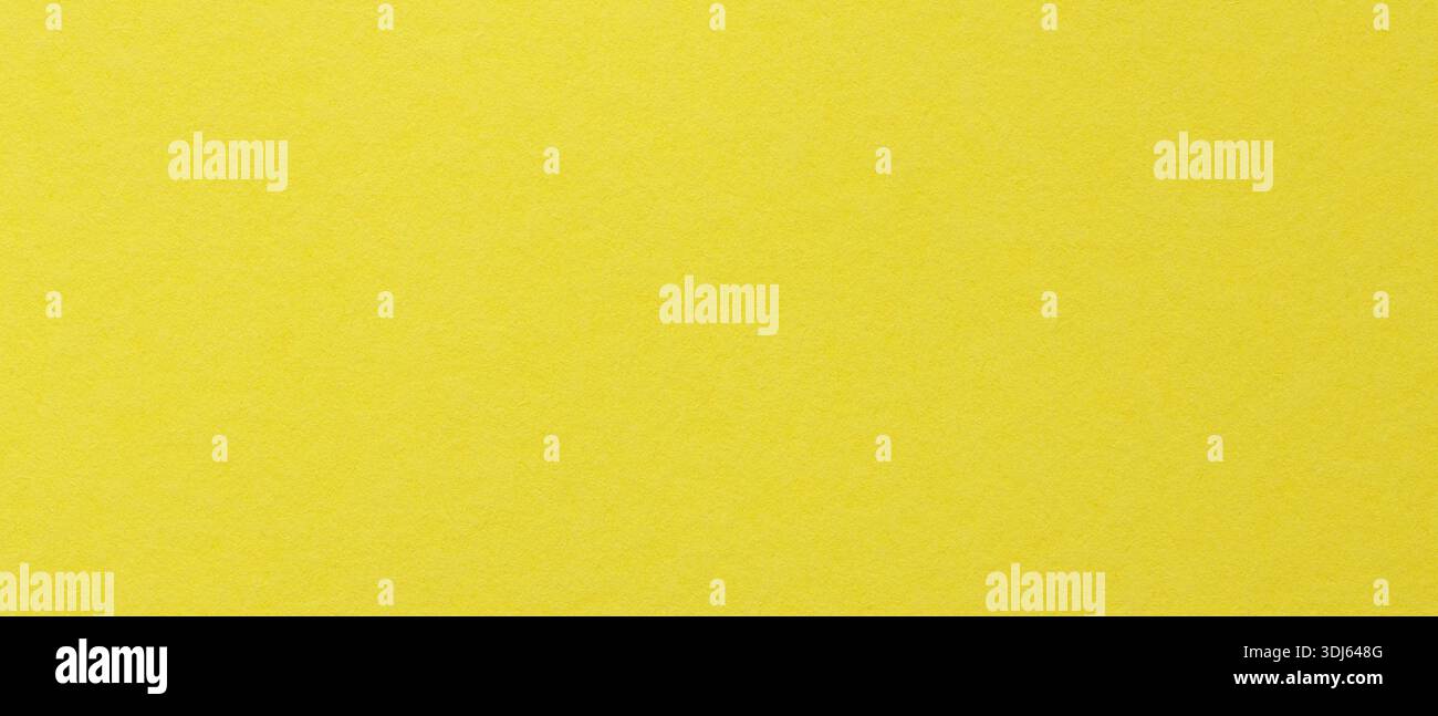 Bright Yellow Solid Color Background Smooth Surface for Design Template Stock Photo