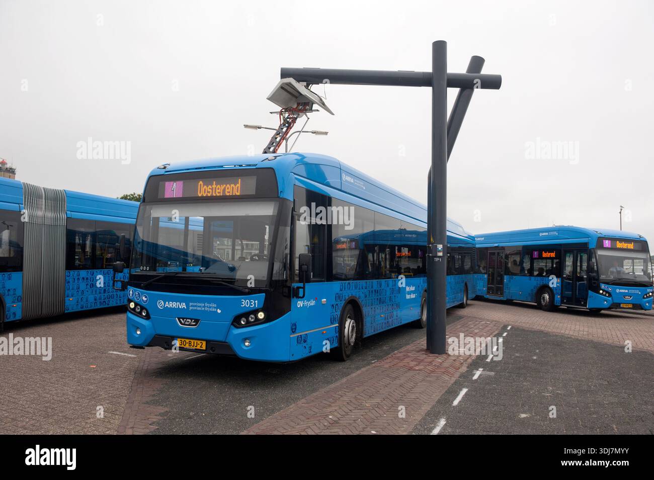 Terschelling Friesland The Netherlands VDL electric buses operated by ...